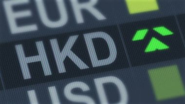 Hong Kong Doları yükselişi, Güz. Dünya döviz piyasası. Para birimi oranı dalgalanıyor
