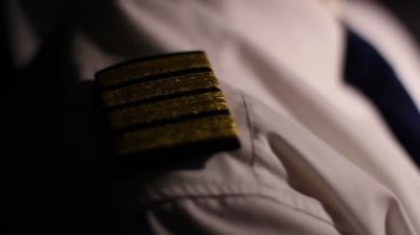 Uçak, direksiyon simidi, yakın çekim holding pilot eller uçan uçak komutan