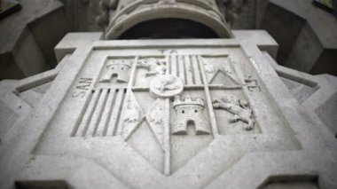 Tasarım Barselona, İspanya, Santa Fe kat, Columbus anıt detay