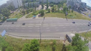 Şehir trafiğinde yerleşim alanı