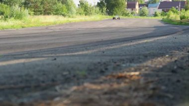 Yüksek hızda sürüş araba yarışı