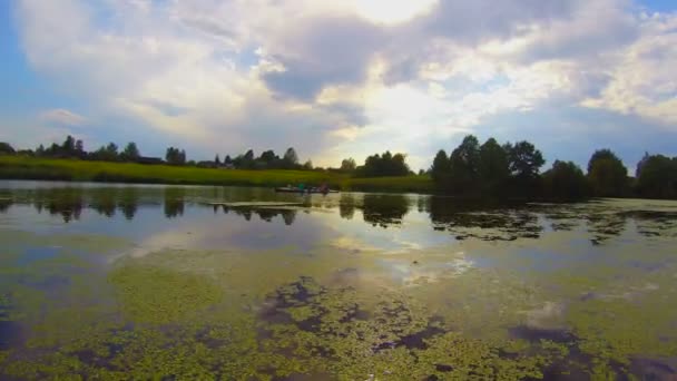 Beau paysage fluvial