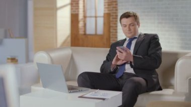 Numara çevirme, istemci içinde pahalı ofis arama üst yönetici