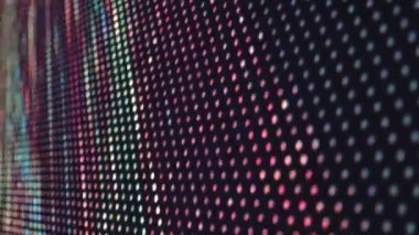 Gece kulübünde Renkli Led ışık duvar, müzik video arka plan