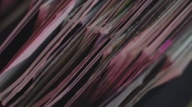 Koleksiyonu retro vinil kayıtlar, Mağaza vintage müzik albümleri