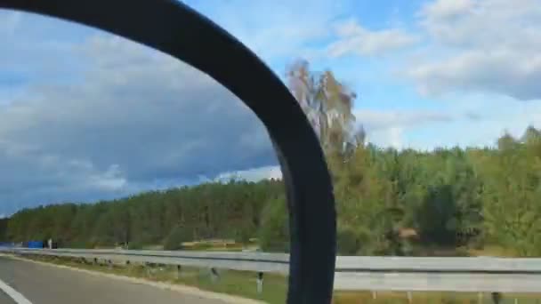 Conducción de coches a alta velocidad — Vídeos de Stock