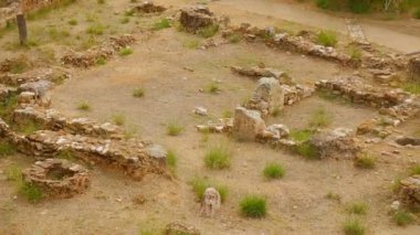 Arkeolojik keşifler, turistler için Açık Hava Müzesi'nde antik kentin kalıntıları