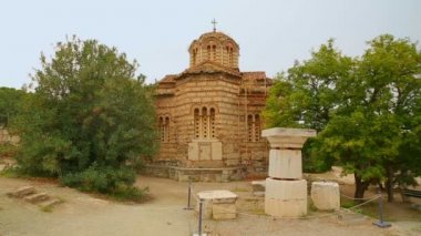 Antik Bizans kilise, Kutsal havariler Atina, antik dini sanctuary
