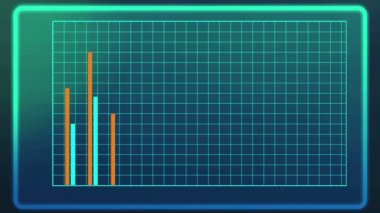 Bilgisayar tarafından oluşturulan atış çubuk grafik, analitik anket sonuçlarının tanıtım