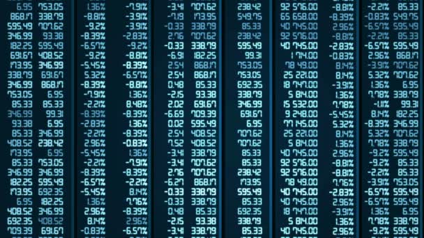 Résultats du traitement analytique des données dans le tableau électronique, animation informatique 
