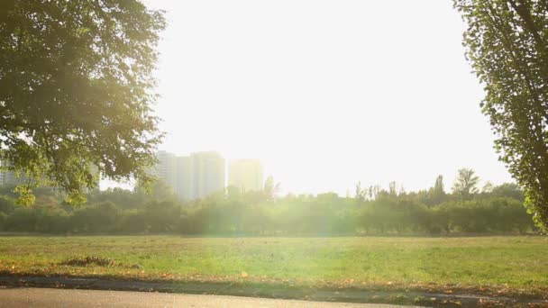 Ragazza in bicicletta — Video Stock