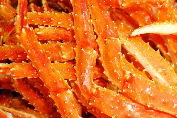 红蟹的食指 选择性重点 — 图库照片