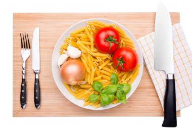 Yönetim Kurulu mit farklı İtalyan malzemeler kesme