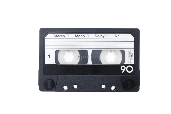 Isolierte Audiokassette — Stockfoto