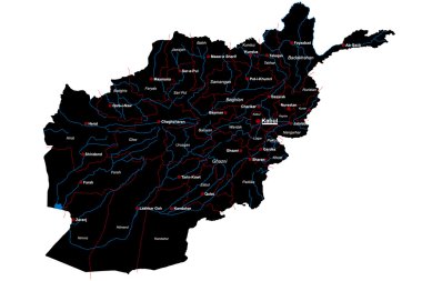Büyük Afganistan Haritası