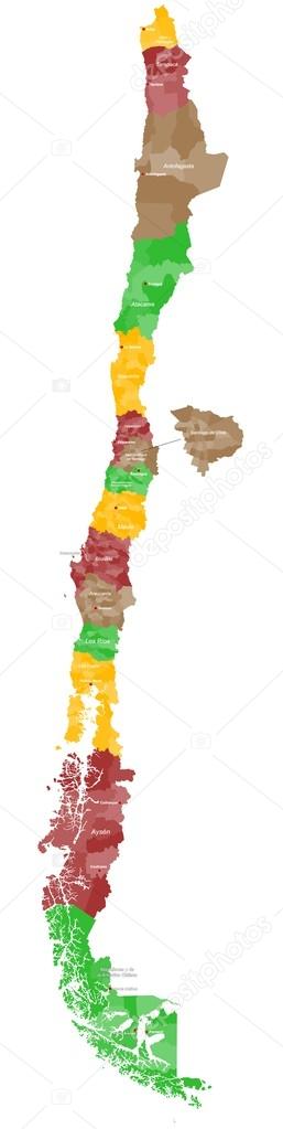 Map of Chile