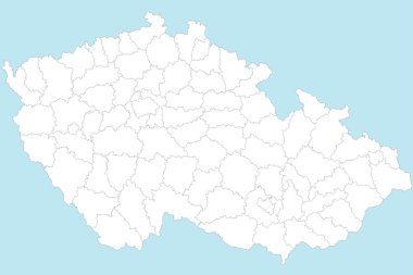 Çek Cumhuriyeti haritası