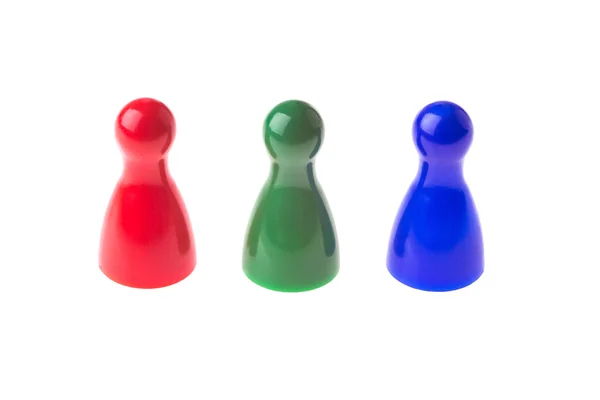 Game pawns — Stock Photo, Image