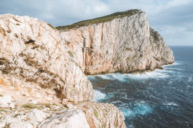Capo Caccia, Alghero 'dan muhteşem bir manzara.