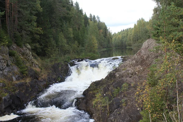 Kivach Waterfall — Stock Photo, Image