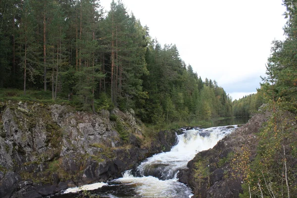 Kivach Waterfall — Stock Photo, Image