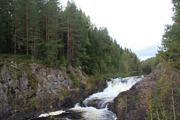 Kivach vattenfall — Stockfoto