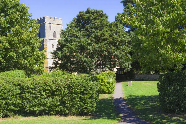 St. Andrew parish Kilisesi büyük Linford, Buckinghamshire içinde — Stok fotoğraf