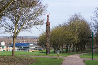 Campbell park Bahar, Milton Keynes, İngiltere