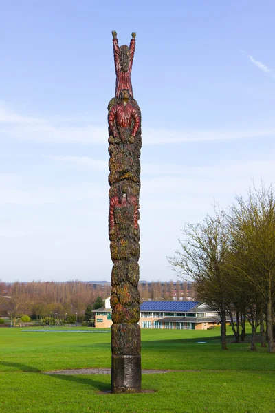 Campbell park in spring, Milton Keynes, England — Stock Photo, Image