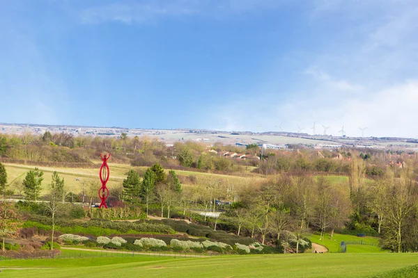 Hermoso parque en primavera — Foto de Stock