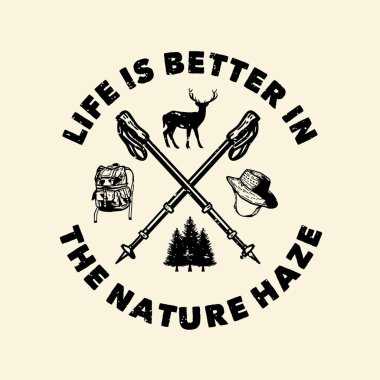 Logo tasarımı, doğanın puslu ve klasik illüstrasyonunda daha iyidir.