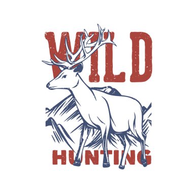 Gömlek tasarımı geyik avcılığı ve klasik resimlerle dolu.