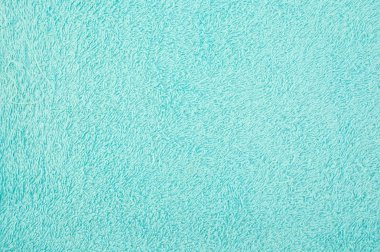 Arka plan olarak mavi havlu kullanmak dokusuna kadar kapatın