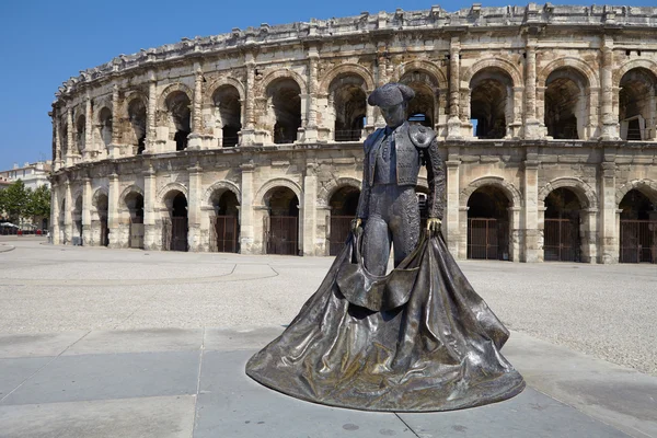 Arles, Frankreich - 15. Juli 2013: römische Arena (Amphitheater) in Arl Stockfoto