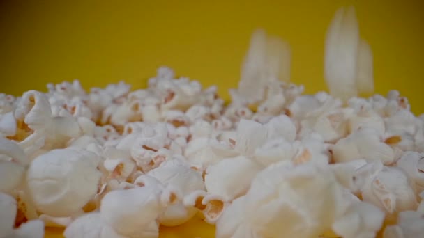 Prozess Der Herstellung Von Popcorn Schnellkochtopf — Stockvideo