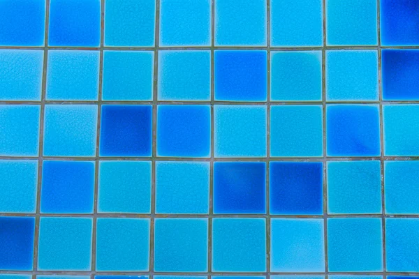 Piscina azul mosaico —  Fotos de Stock