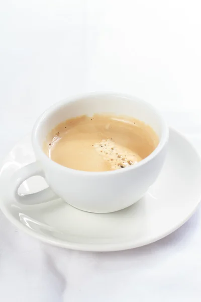 Caffè su sfondo bianco — Foto Stock