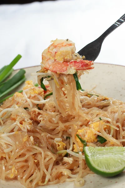 Pad Thai stir-fried — Stock Photo, Image