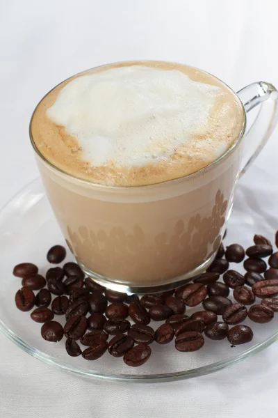 Xícara de café Latte — Fotografia de Stock