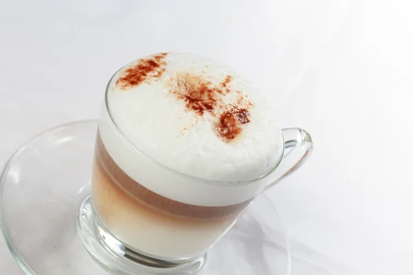 Filiżankę cappuccino Obrazek Stockowy