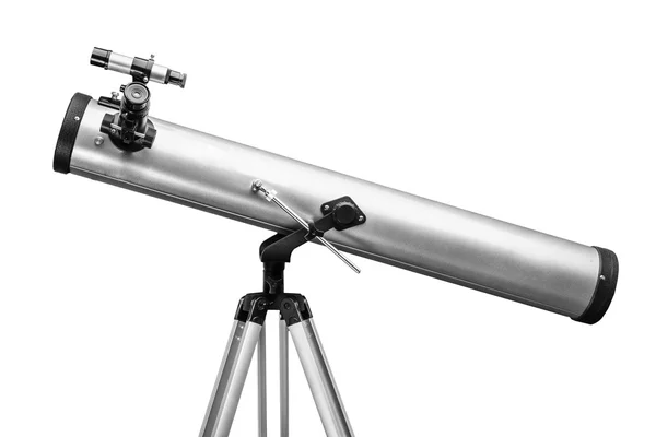 Modern telescope isolated — Stock Photo, Image