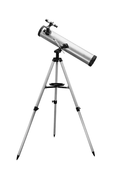 Moderno telescopio isolato — Foto Stock