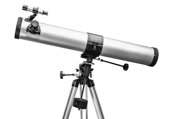 Modern telescope isolated — Stock Photo, Image