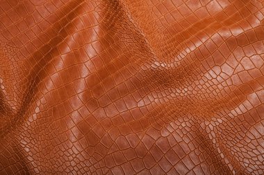 doğal kahverengi deri