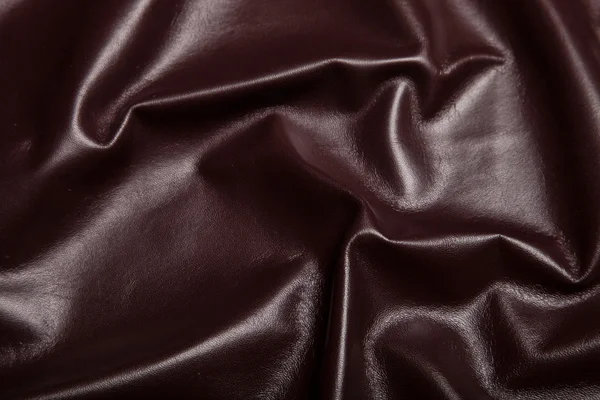 Texture cuir marron — Photo