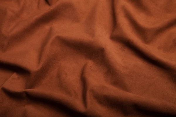 Brown suede chamois texture — Stock Photo, Image