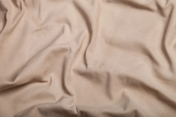 Light suede chamois texture — Stock Photo, Image