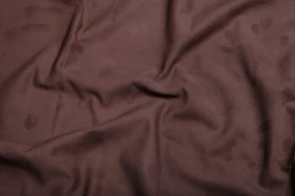 Brown suede chamois texture — Stock Photo, Image