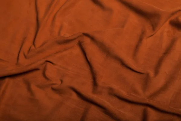 Brown suede chamois texture — Stock Photo, Image