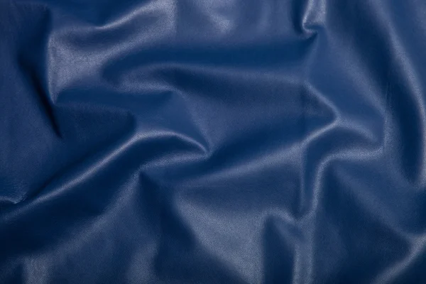 Blue leather — Stock Photo, Image